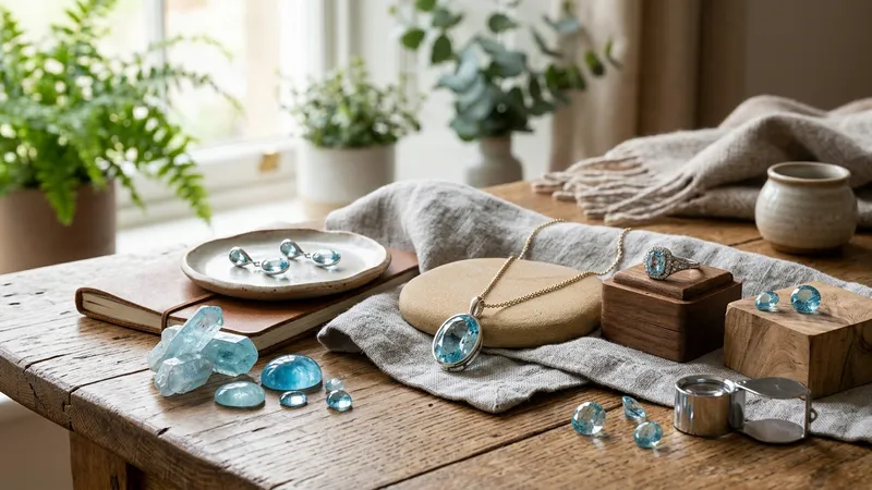 Bijoux en aigue-marine : guide pour bien choisir